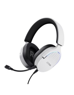 AURICULARES + MICROFONO TRUST GAMING RGB GXT 490W FAYZO HEADSET 7.1 WHITE