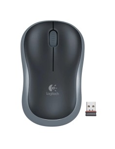 RATON LOGITECH M185 WIRELESS 1000DPI GREY 2