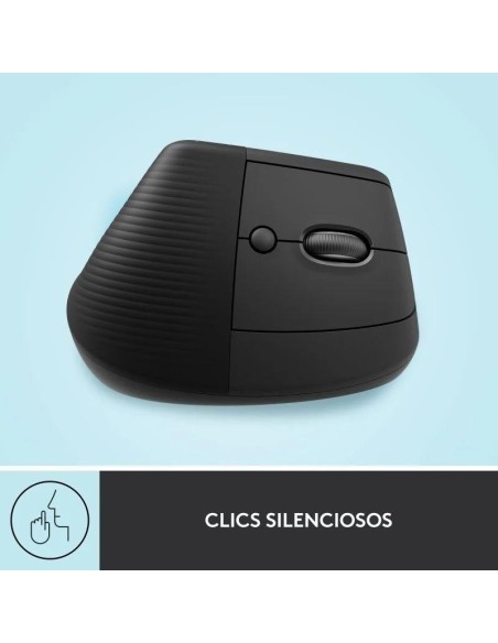 RATON LOGITECH LIFT VERTICAL WIRELESS ERGONOMIC 4000DPI 6 BOTONES BLACK