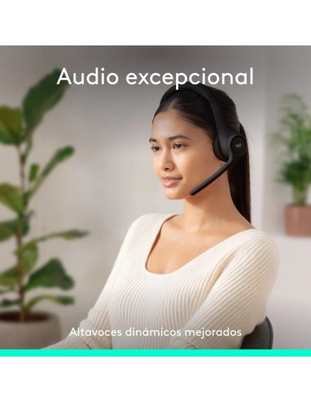 AURICULARES + MICROFONO LOGITECH ZONE 300 WIRELESS