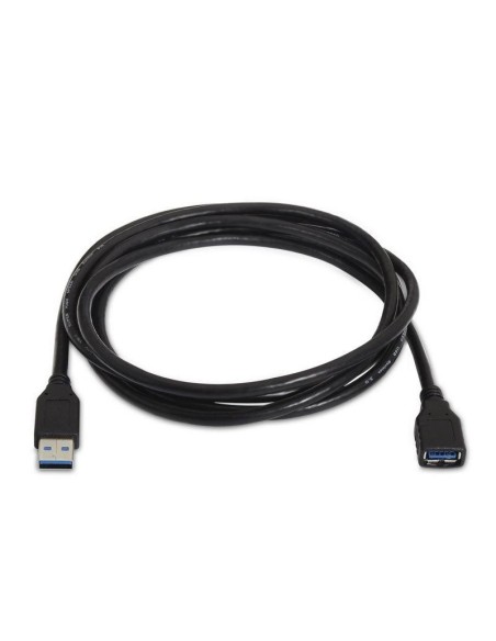 CABLE USB 3.0 ALARGADOR AISENS AM/AH 2M BLACK