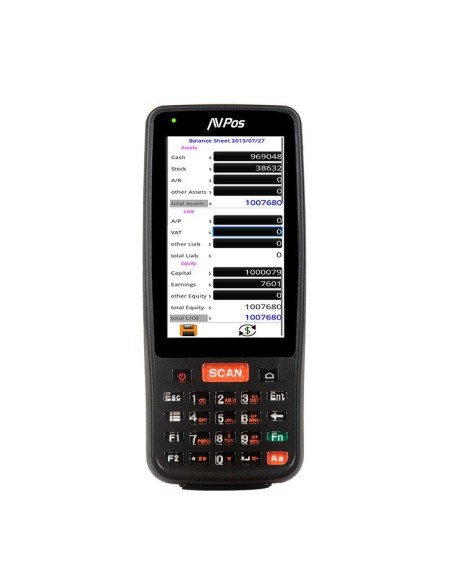 CAPTURADOR PDA AVPOS DC42 4 OCTA/4GB/64GB/NFC/2D/4G/KEYB ANDROID