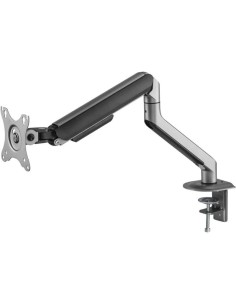 SOPORTE DE MESA TV MONITOR TOOQ ERGONOMICO ASISTIDO 17-32 BLACK/SILVER 2