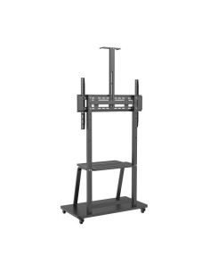 SOPORTE TV MONITOR AISENS SUELO CON RUEDAS 37-100 150KG BLACK 2