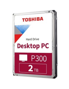 DISCO DURO TOSHIBA 2TB P300 3,5 SATA 2