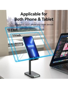 SOPORTE VENTION SOBREMESA PARA SMARTPHONE/TABLET 4-12.9 BLACK 2