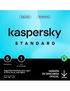 ANTIVIRUS KASPERSKY STANDARD 1YEAR 5L PC/MAC/ANDROID/IOS