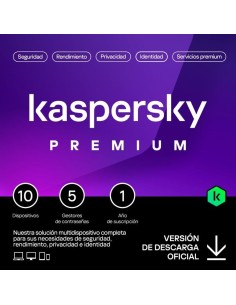 ANTIVIRUS KASPERSKY PREMIUM 1YEAR 10L PC/MAC/ANDROID/IOS