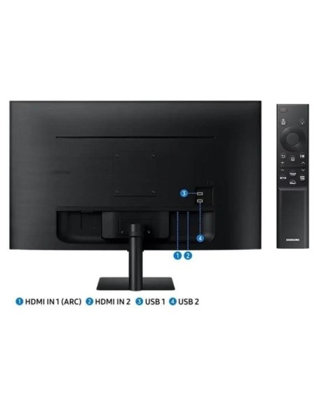 MONITOR SAMSUNG SMART M5 27 MULTIMEDIA INCLINABLE SMART TV HDMI USB