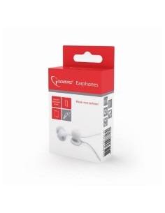 AURICULARES GEMBIRD IN EAR WHITE 2