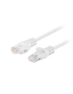 CABLE DE RED CAT.6 UTP 1M LANBERG WHITE