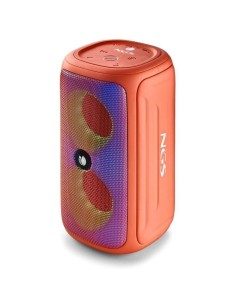 ALTAVOCES NGS ROLLER BEAST RGB PORTATIL WATERPROOF IPX5/BT/USB/AUX/FM CORAL