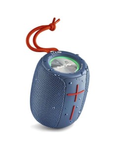 ALTAVOCES NGS ROLLER NITRO RGB PORTATIL WATERPROOF IPX5/BT/USB/AUX BLUE