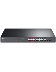 SWITCH TP-LINK GIGABIT 16 PUERTOS + 2 POE+ TL-SL1218MP RACK