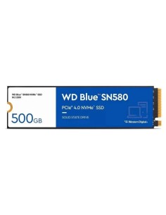 DISCO DURO SSD WESTERN DIGITAL BLUE SN580 500GB M2 NVME PCIE M.2 2280
