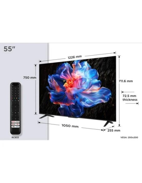 TELEVISOR TCL 55 UHD 4K USB SMART TV ANDROID WIFI BLUETOOTH