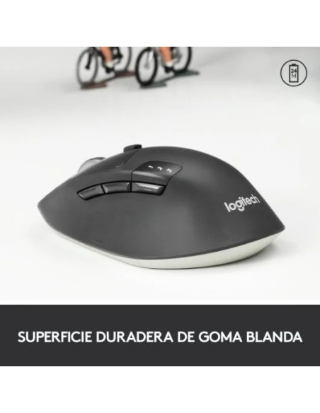 RATON LOGITECH TRIATHLON M720 WIRELESS BLUETOOTH 1000DPI BLACK