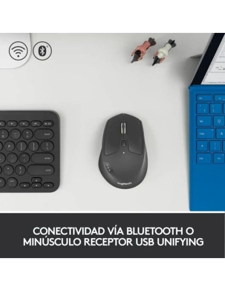 RATON LOGITECH TRIATHLON M720 WIRELESS BLUETOOTH 1000DPI BLACK