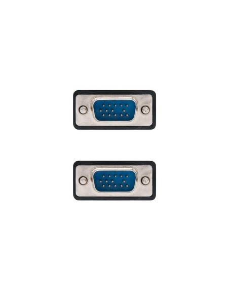 CABLE SVGA NANOCABLE HDB15M/HDB15M 10M 2 FERRITAS