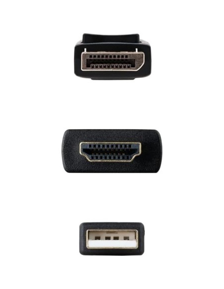 CABLE CONVERSOR NANOCABLE HDMI A DISPLAYPORT 1.8M BLACK