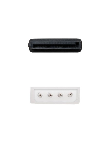 CABLE ALIMENTACION NANOCABLE MOLEX 4PIN - SATA 16CM