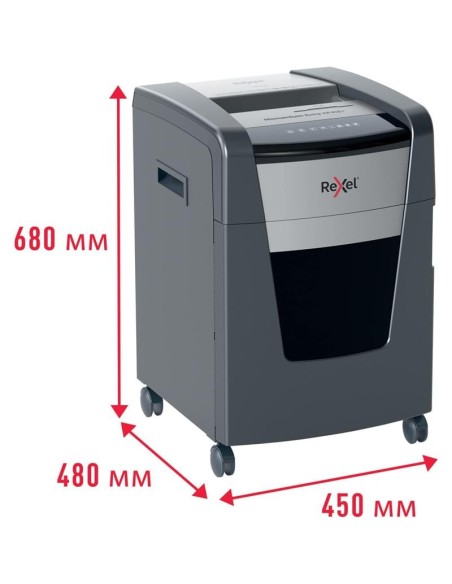 DESTRUCTORA REXEL MOMENTUM EXTRA XP418+ CORTE PARTICULAS