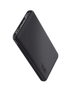 POWERBANK TRUST PRIMO SLIM 5000MAH 2A USB + USB-C + MICRO-USB ECO BLACK