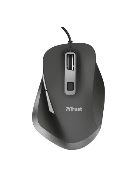 RATON TRUST FYDA WIRED COMFORT ERGONOMICO ECO USB BLACK