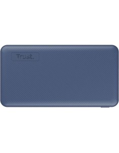 POWERBANK TRUST PRIMO SLIM 10000MAH X2 USB-A + USB-C + MICRO-USB ECO BLUE 2
