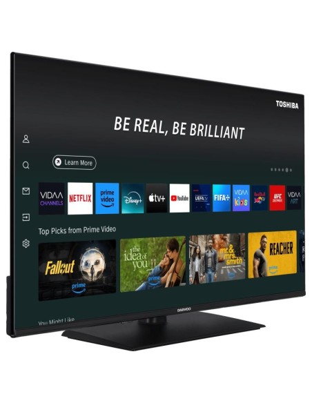 TELEVISOR DAEWOO 43 QLED 4K UHD USB SMART TV WIFI BLUETOOTH