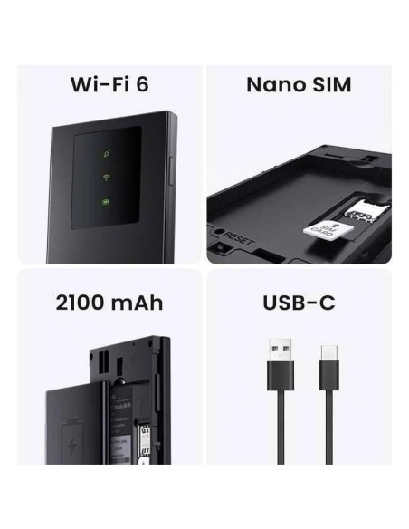WIRELESS ROUTER PORTABLE TENDA WIFI 4G LTE 150MBPS V4.0