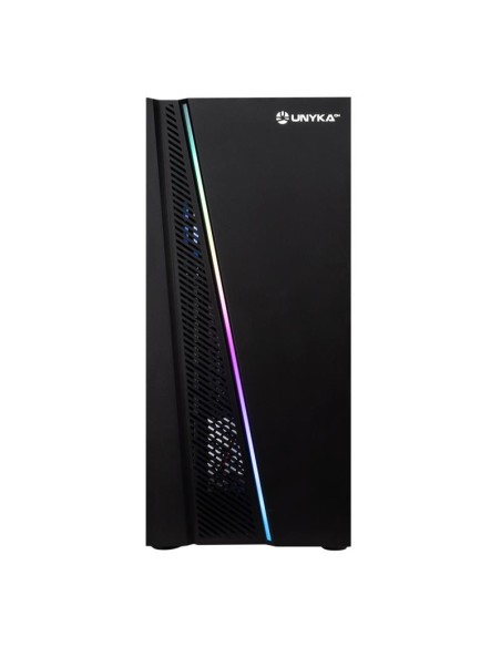 CAJA ORDENADOR GAMING UNYKACH GLAYZE FRONTAL ATX ARGB