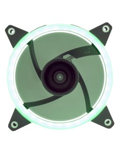 VENTILADOR 12CM UNYKACH CANDY 20 ADICIONAL CHASIS GREEN RING LED