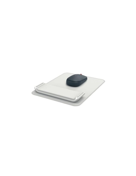 ALFOMBRILLA + REPOSAMUÑECA TECLADO LEITZ ERGONOMICO LIGHT GREY