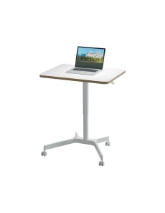 MESA ESCRITORIO LEITZ ELEVABLE COMPACTA ERGO WHITE 2