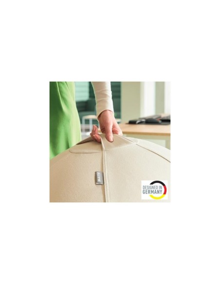 ASIENTO BALON LEITZ ANTIDESLIZANTE ERGO ACTIVE 75CM SILVER