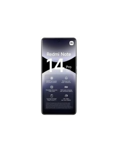 SMARTPHONE XIAOMI REDMI NOTE 14 PRO 6.67 FHD+ 8GB/256GB/200MP/NFC/5G BLACK