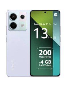 SMARTPHONE XIAOMI REDMI NOTE 13 PRO 6.67 8GB/256GB/200MP/NFC/5G PURPLE