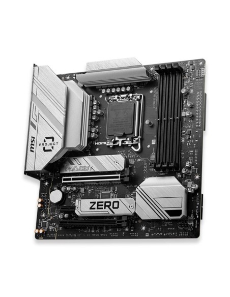 PLACA BASE MSI PRO B760M-PROJECT ZERO MATX 4XDDR5 HDMI + DP