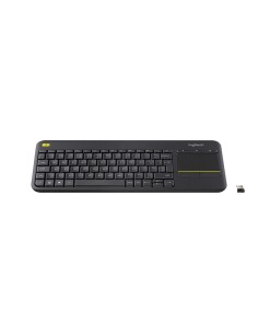 TECLADO LOGITECH K400 RF WIRELESS TOUCHPAD BLACK 2