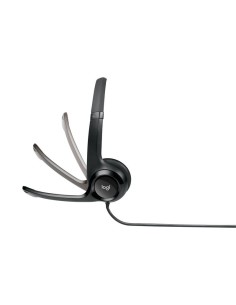 AURICULARES + MICROFONO LOGITECH H390 BLACK 2