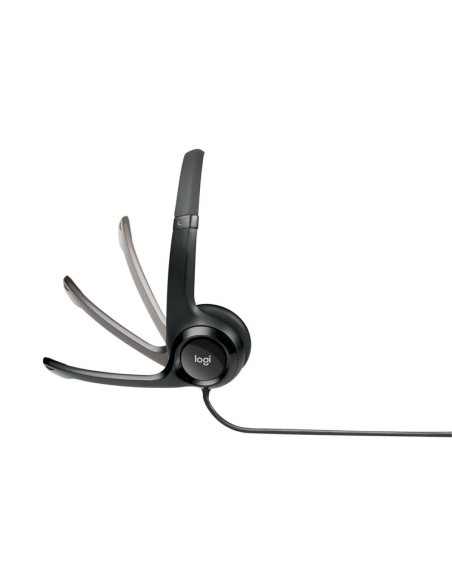 AURICULARES + MICROFONO LOGITECH H390 BLACK