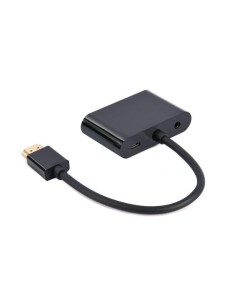 ADAPTADOR GEMBIRD HDMI/M A HDMI/H + VGA/H + CABLE AUDIO BLACK 2