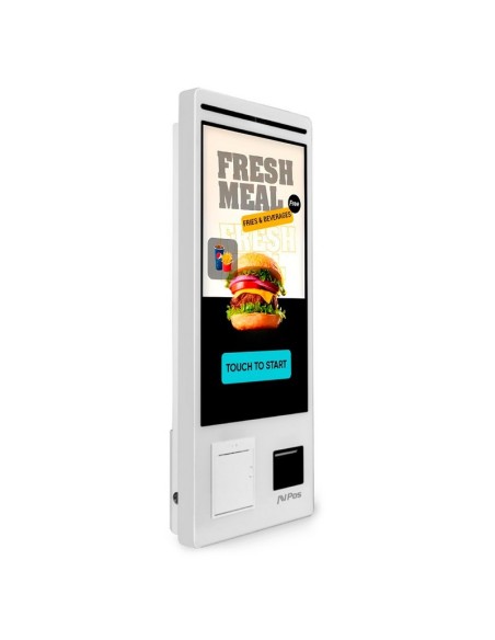 KIOSKO AUTOSERVICIO AVPOS SUELO 27 I5 10TH/8G/256G/WIFI/PRINTER/2D/W11P WH