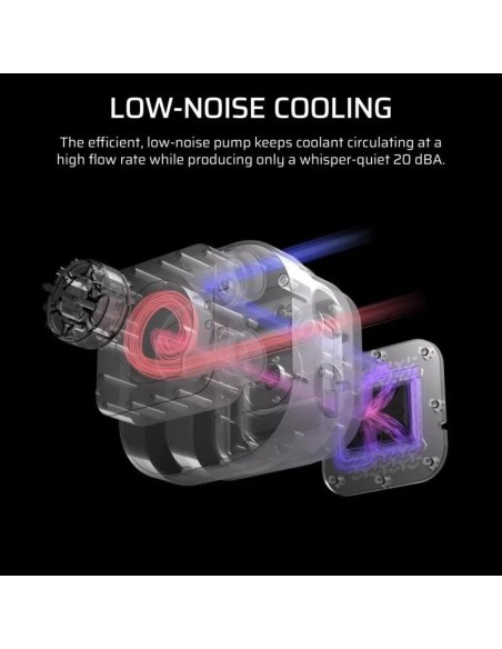 REFRIGERACION LIQUIDA CPU CORSAIR NAUTILUS 240MM BLACK
