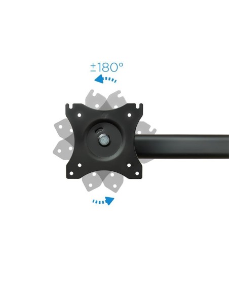 SOPORTE DE MESA TV/MONITOR TOOQ 13-27 8KG 2 BRAZOS PARA 3 PANTALLAS