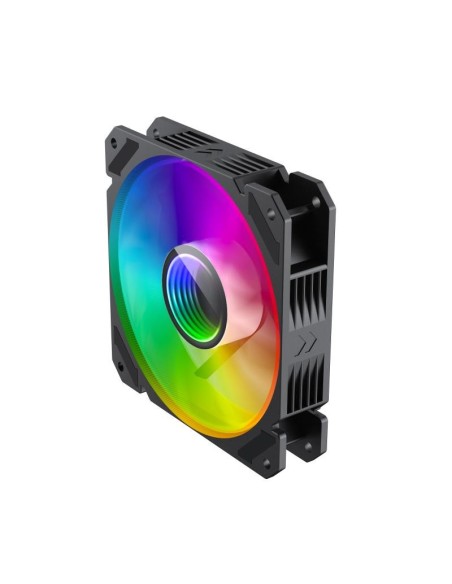 VENTILADOR GM 12CM ADICIONAL GAMING CHASIS ARGB INFINITY SILENCIOSO BLACK