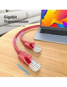 CABLE DE RED CAT.6 UTP 2M VENTION RED 2