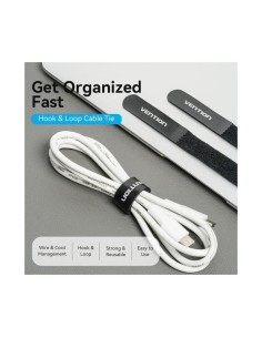 TIRAS ORGANIZADORA VENTION 18CM BLACK PACK 10UD 2