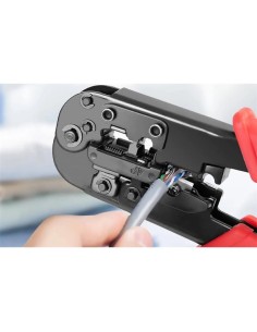 CRIMPADORA VENTION METALICA RJ45 RED/BLACK 2